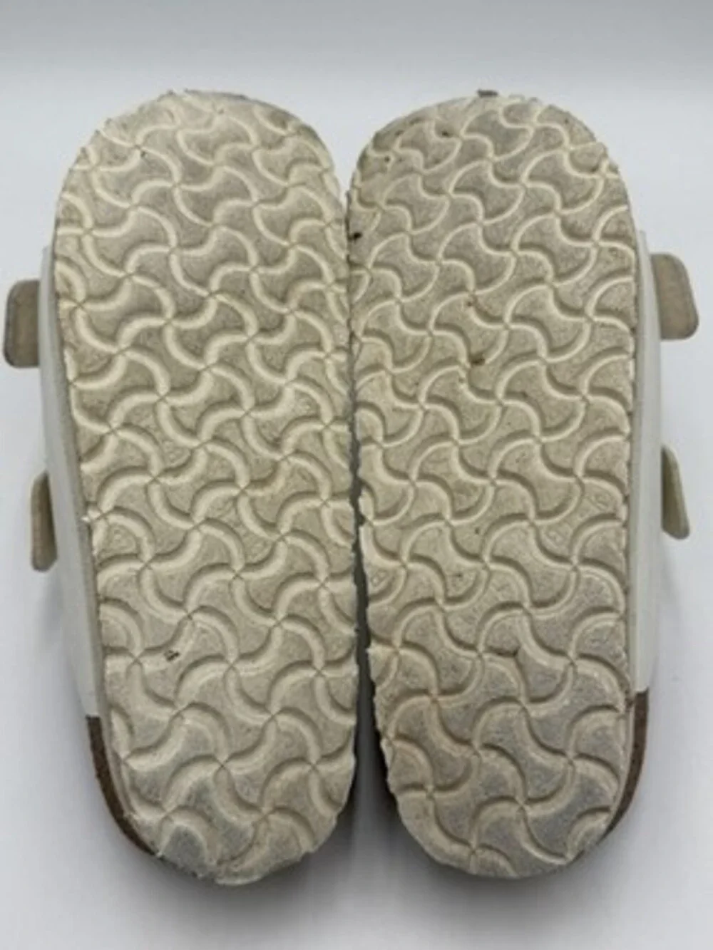 Birkenstock Papillio Sandals Womens US 8 EU 39 White Birko Slides Slip On